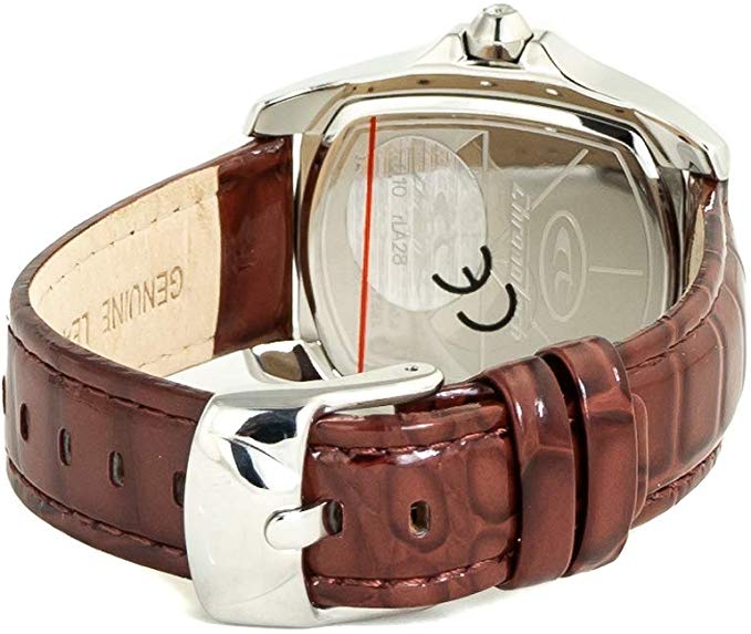Orologio solo tempo Chronotech donna in acciaio e pelle CT.7988LS/63