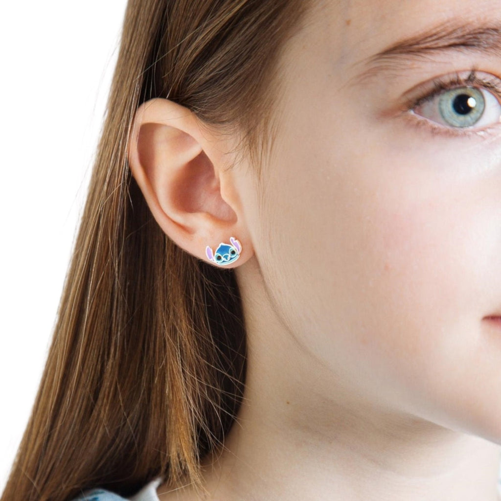 Orecchini bambina Disney "Stitch" in argento smaltato ES00097SRHL.CS