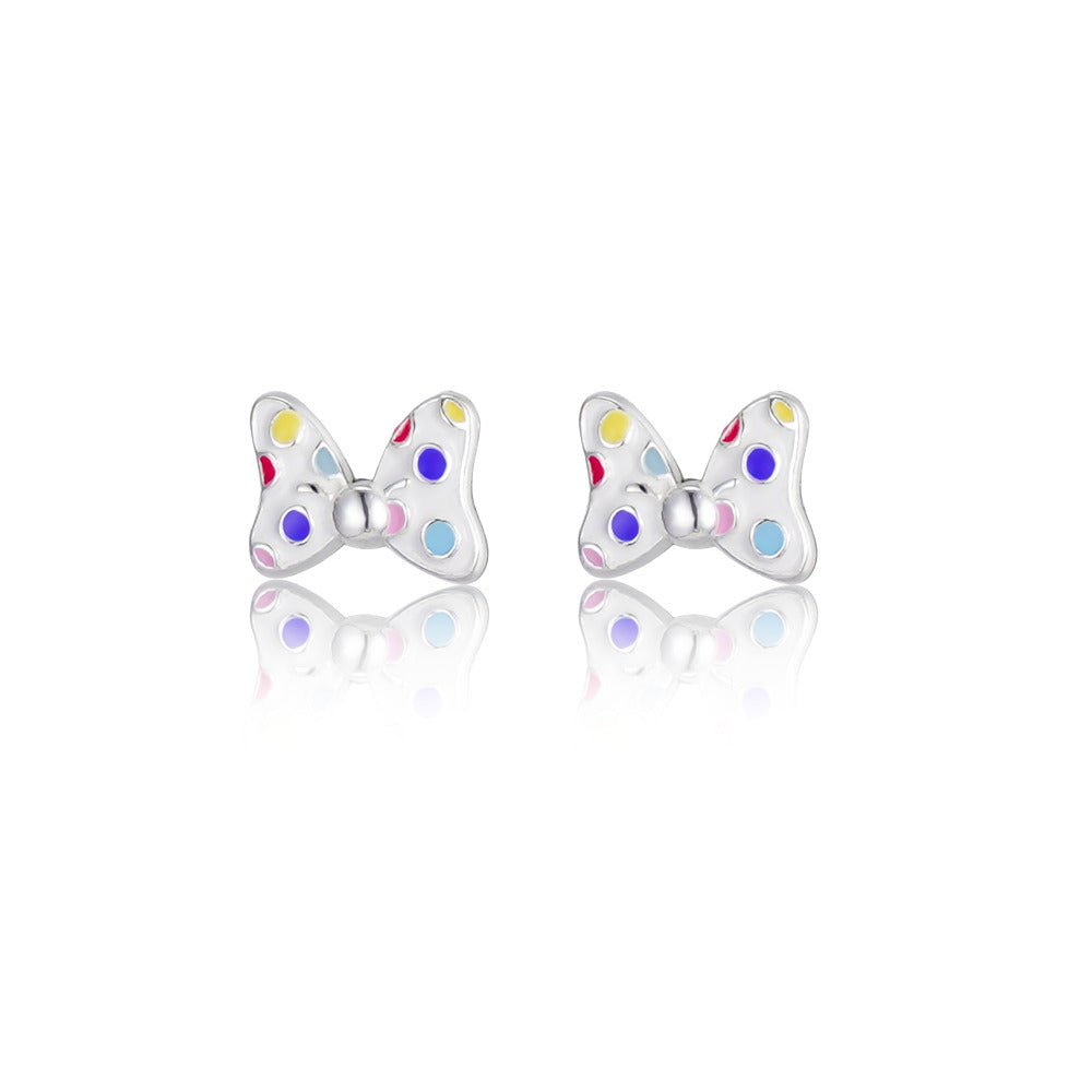 Orecchini Disney Fiocco bambina in argento ES00107SL.CS