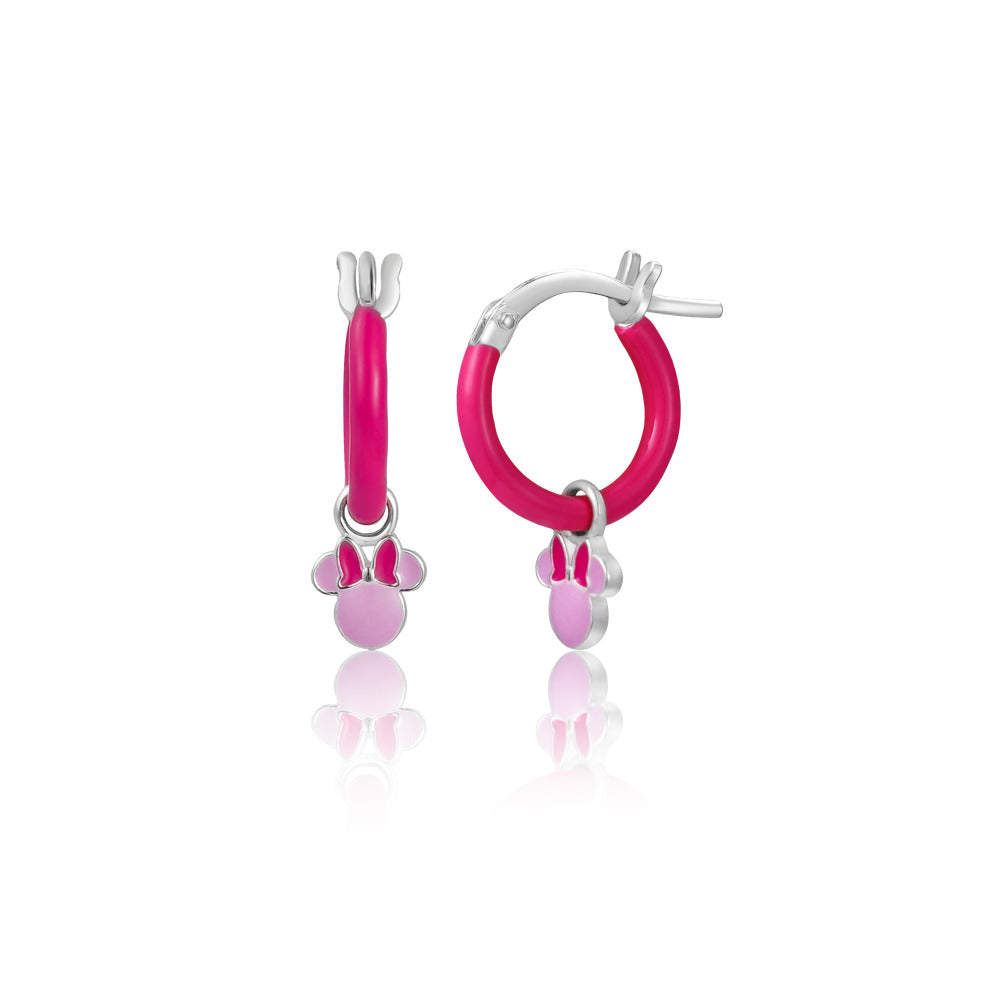 Orecchini Disney bambina in argento raffigurante Minnie ES00112SL.CS