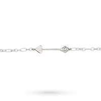 Bracciale unisex Dodo Mariani in argento con charm, lunghezza 18 cm. FB1/18