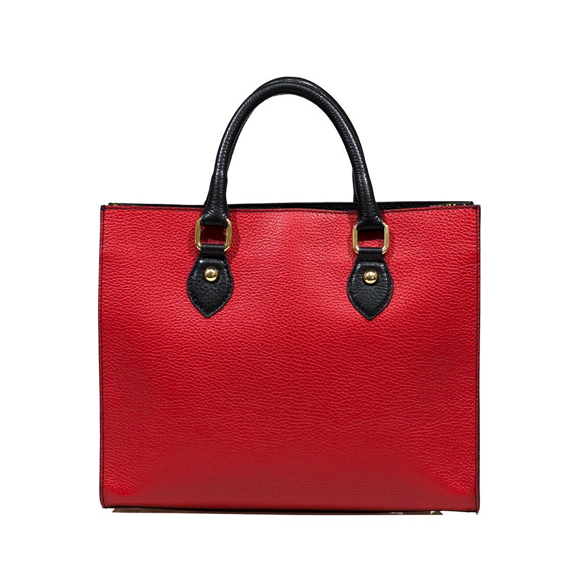 Borsa Ammia donna in pelle collezione "SCARAMANZIA" colore rosso