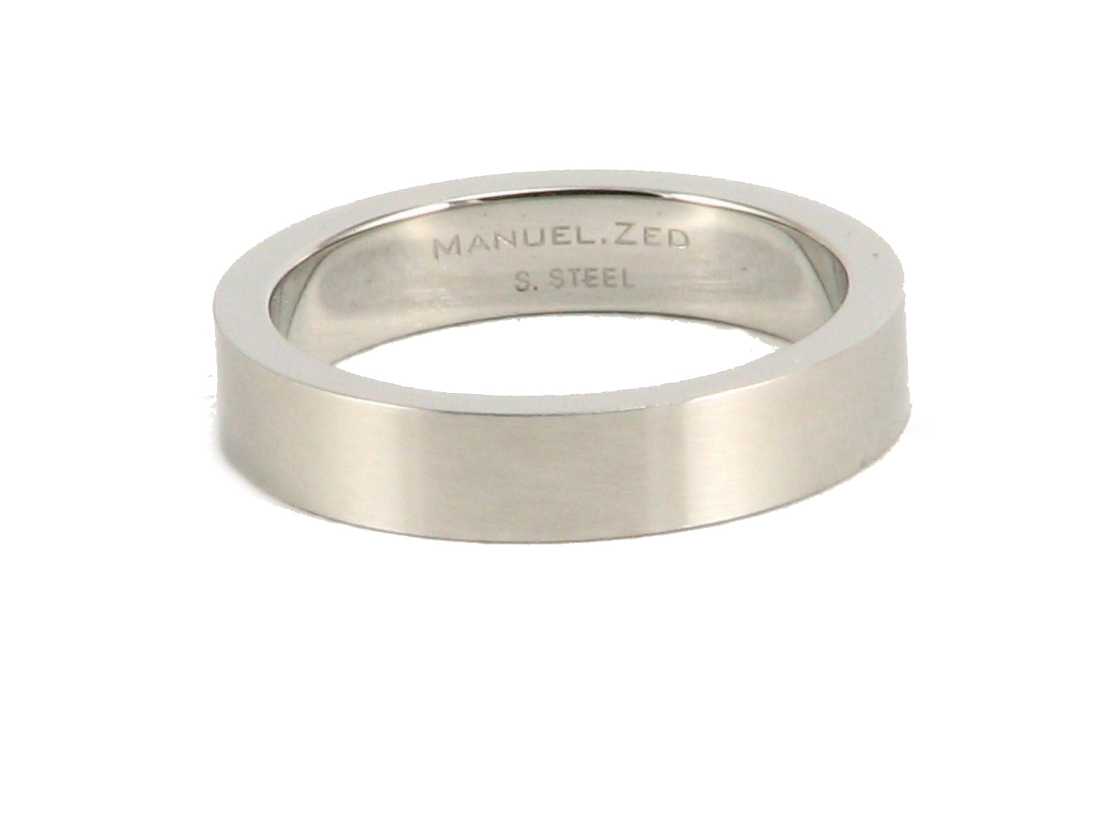Anello fedina unisex Manuel Zed in acciaio G2018_000024