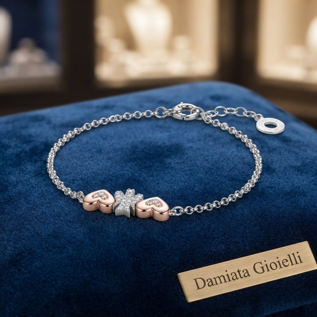 Bracciale donna Roberto Giannotti in argento e zirconi ref. GIA337