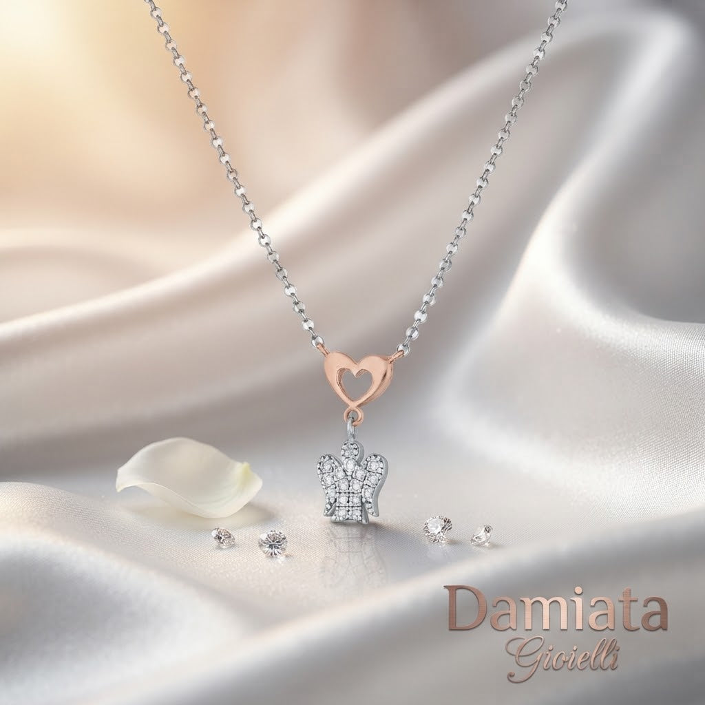 Collana donna Roberto Giannotti in argento e zirconi ref. GIA395