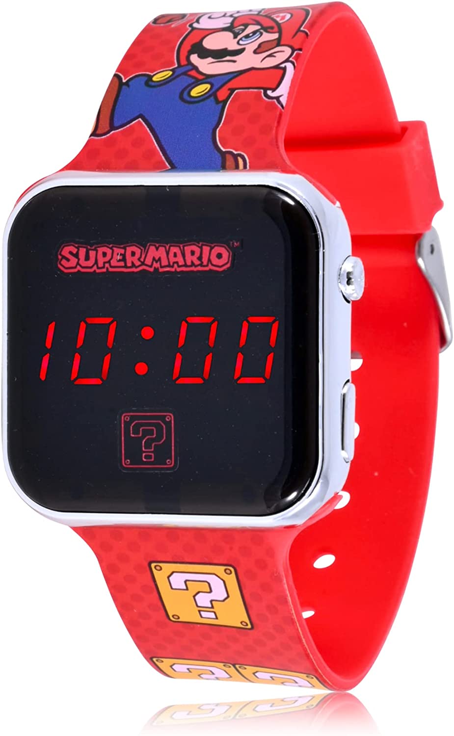 Orologio Disney bambino Super Mario in alluminio e silicone GSM4107