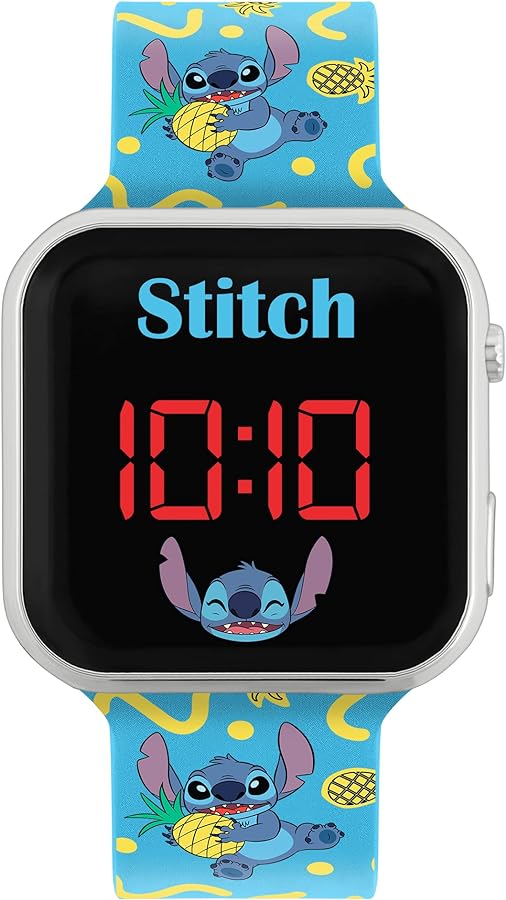 Orologio Disney bambino Stitch in alluminio e silicone LAS4038
