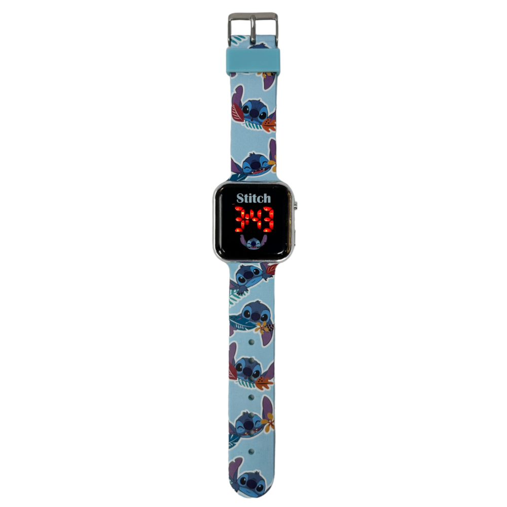 Orologio bambino Disney Stitch in alluminio e silicone LAS4039