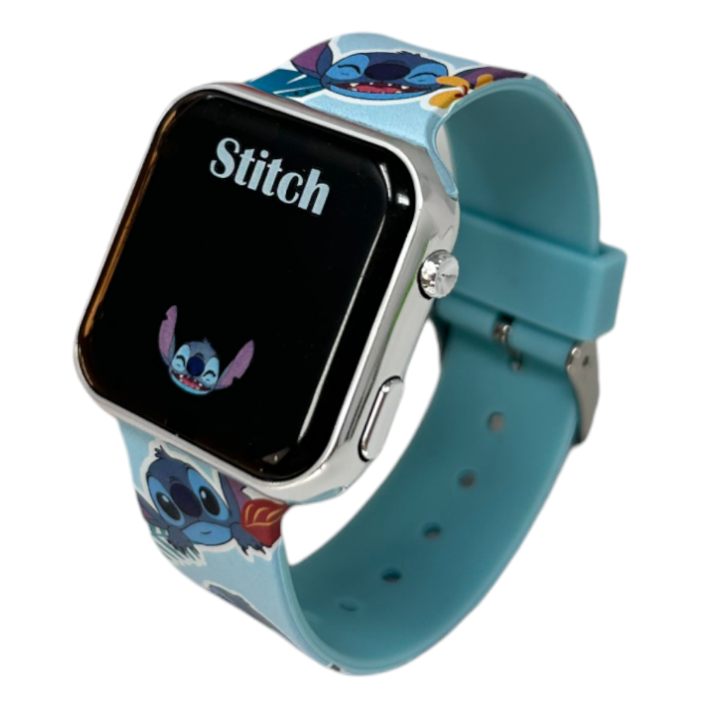 Orologio bambino Disney Stitch in alluminio e silicone LAS4039