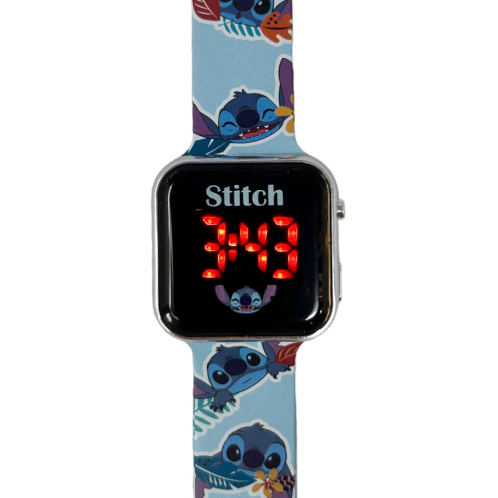 Orologio bambino Disney Stitch in alluminio e silicone LAS4039