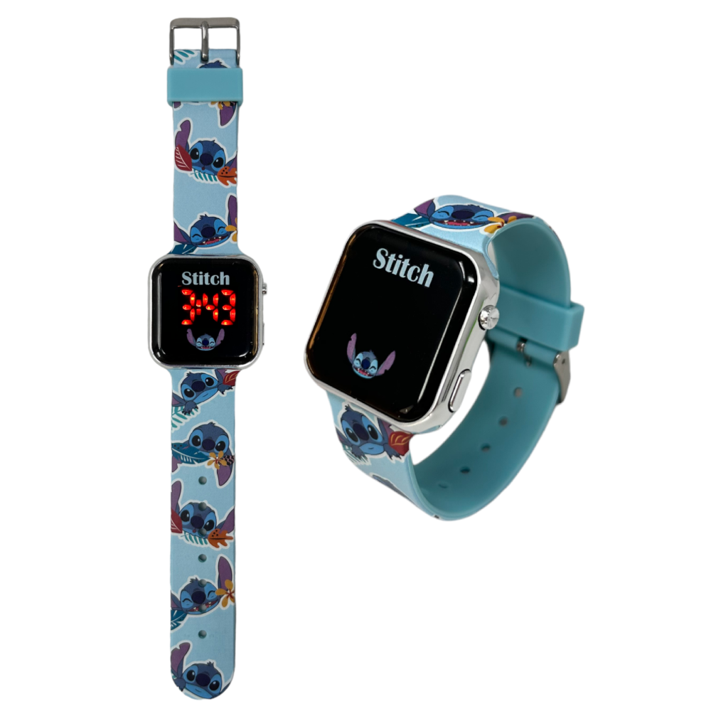 Orologio bambino Disney Stitch in alluminio e silicone LAS4039