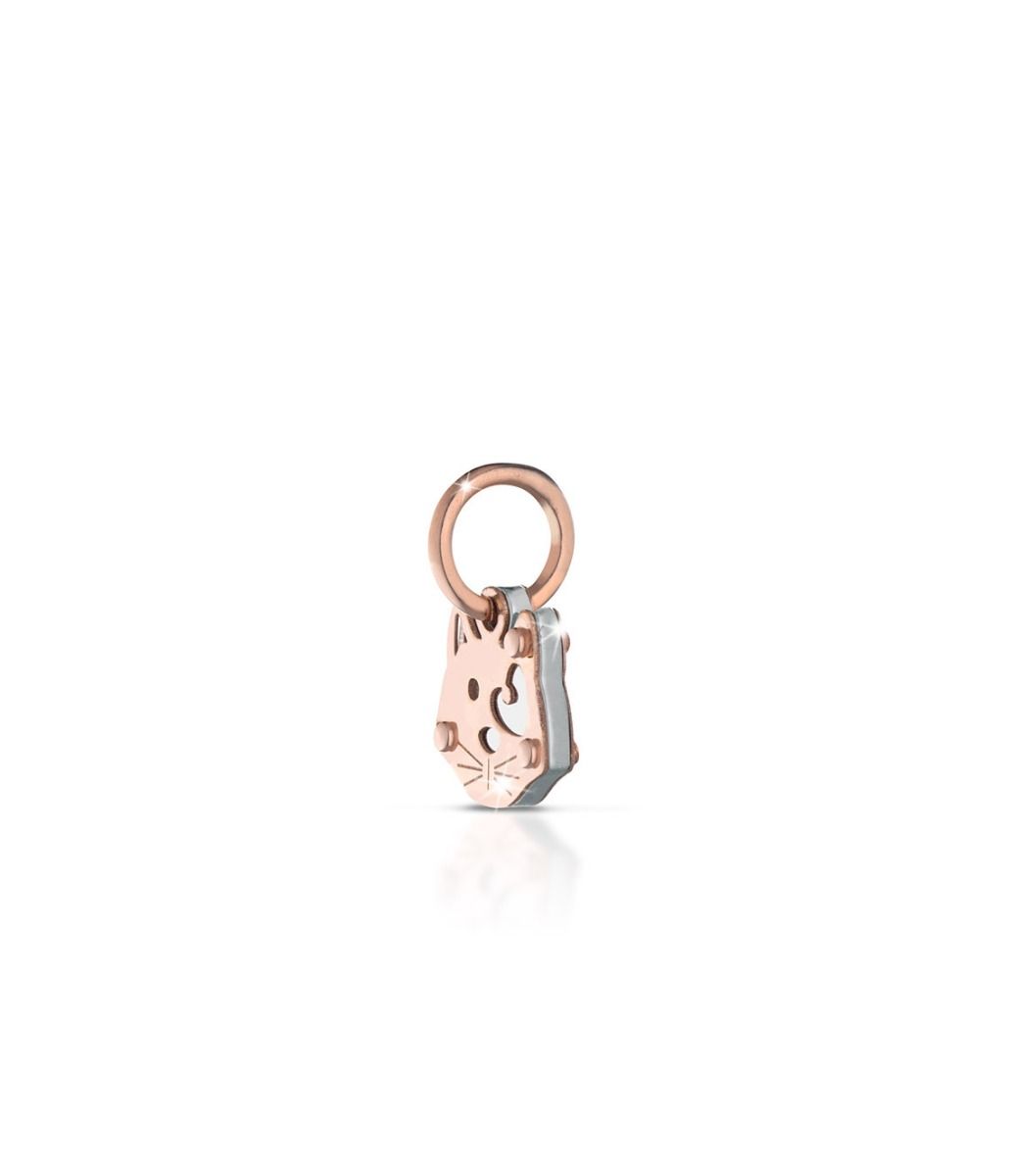 Charm Le Bebé donna Lock Your Love in oro e argento LBB167