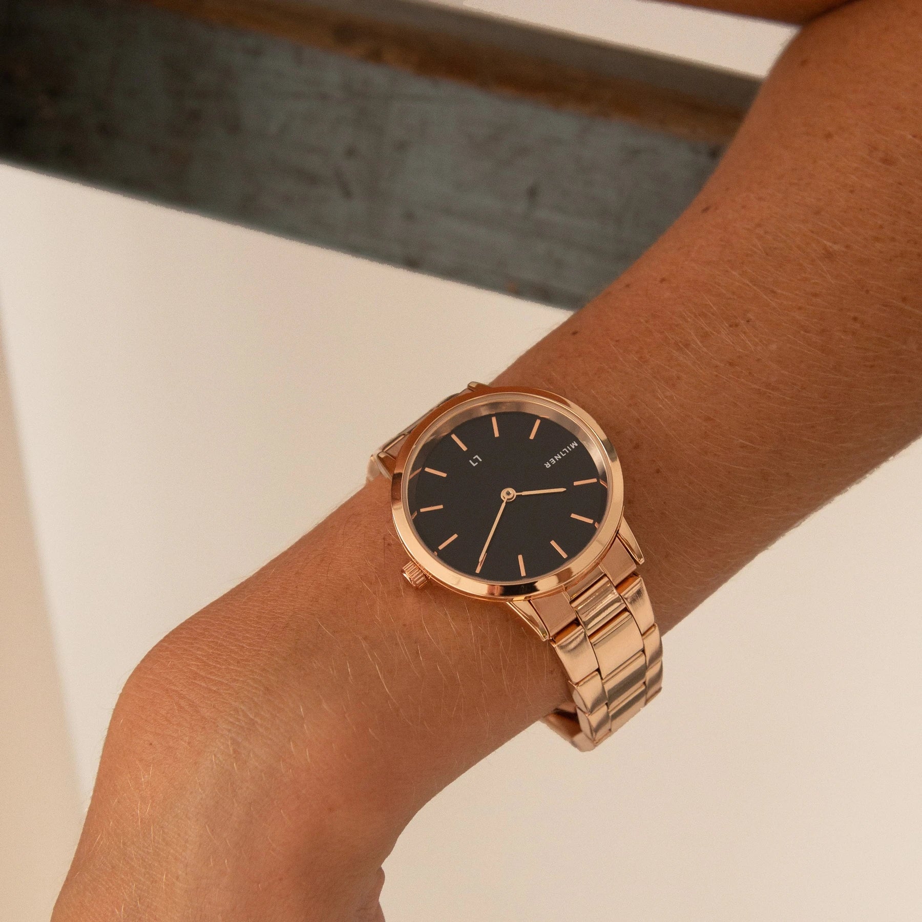 Orologio solo tempo donna Millner in acciaio rosè MLW0007