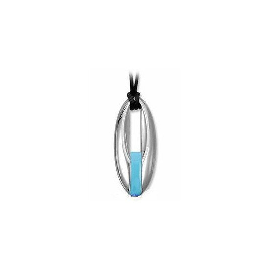 Collana Brosway donna in acciaio e cordino nero MS01