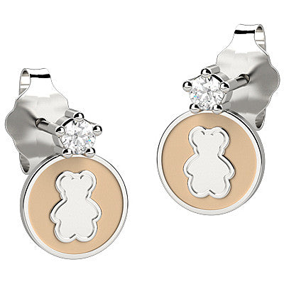 Orecchini bambina Nanán in argento e zirconi NAN0083