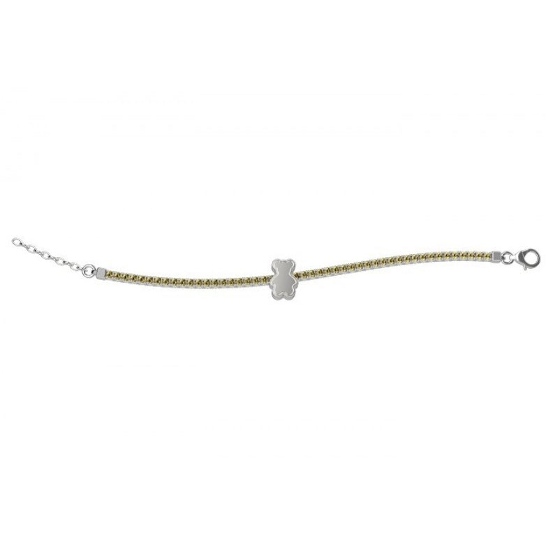 Bracciale tennis bambina Nanán in argento con zirconi NAN0100