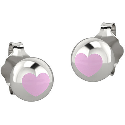 Orecchini a sfera bambina Nanán in argento NAN0143