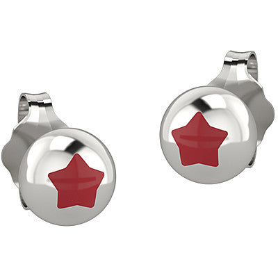 Orecchini a sfera bambina Nanán in argento NAN0146