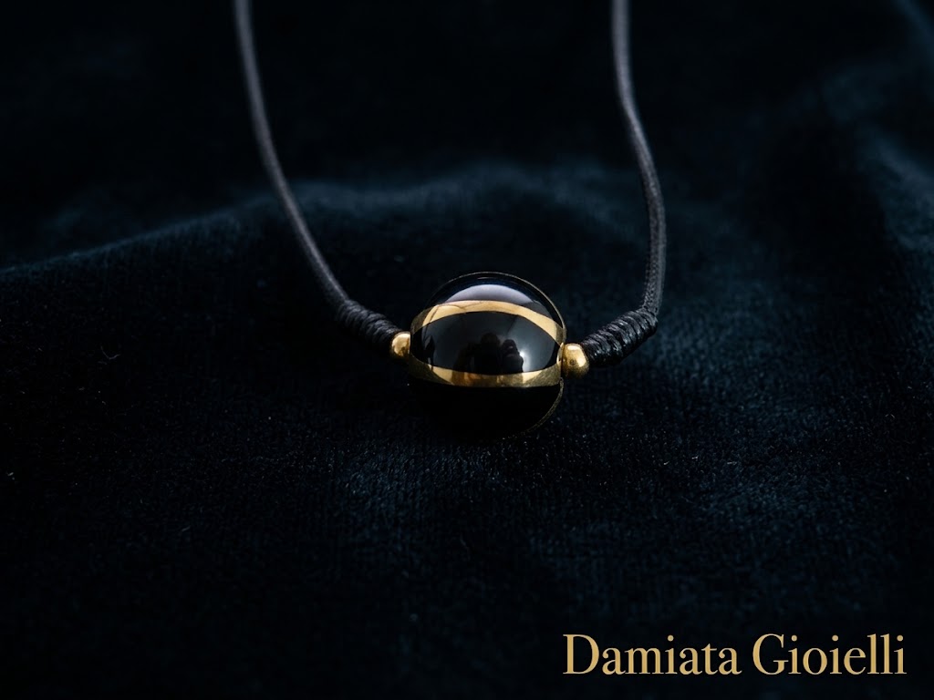 Ciondolo donna Noblesse Oblige in cordoncino di cotone e ceramica ref. NGO5301