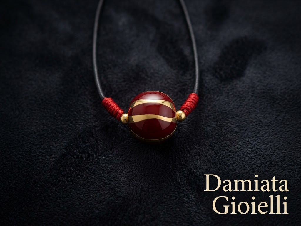 Ciondolo donna Noblesse Oblige in cordoncino di cotone e ceramica ref. NGO5302