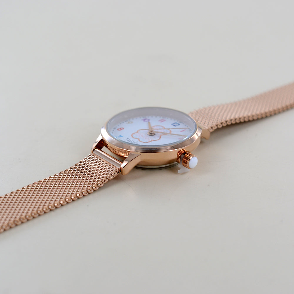 Orologio solo tempo bambina Nanán in acciaio rosè NOR0006