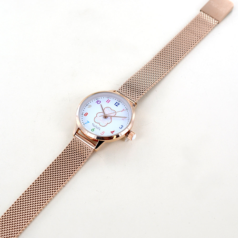 Orologio solo tempo bambina Nanán in acciaio rosè NOR0006