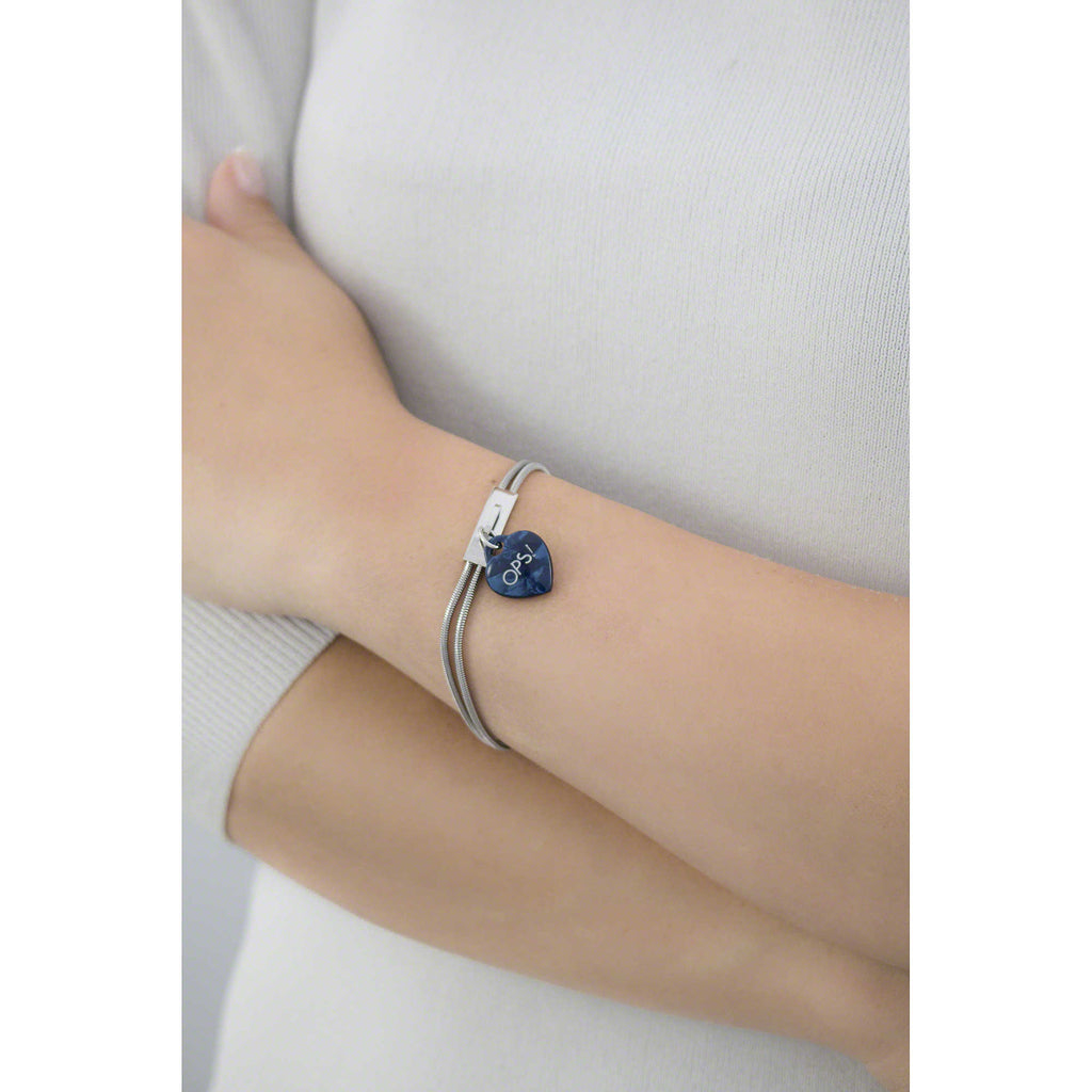Bracciale donna Ops! collezione Marble in acciaio OPSBR-361