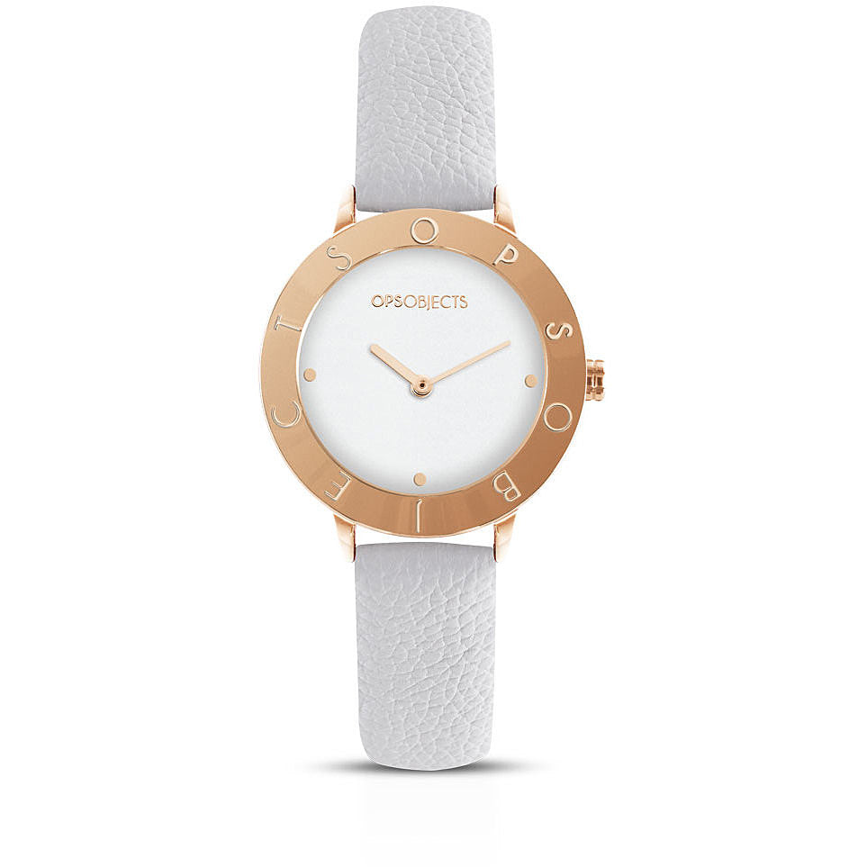 Orologio solo tempo donna Ops! Objects in acciaio e pelle OPSPW-683