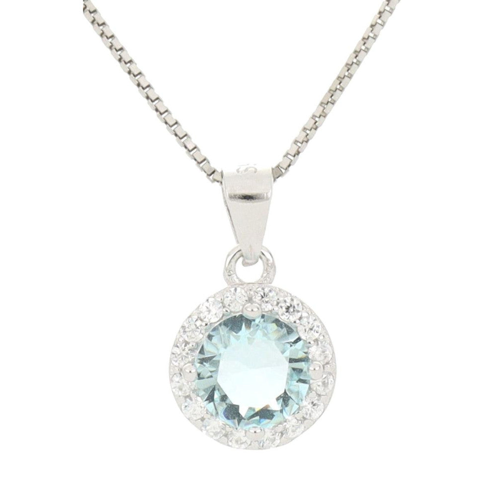 Collana punto luce donna Urania Preziosi in argento e zirconi P2104ACQ