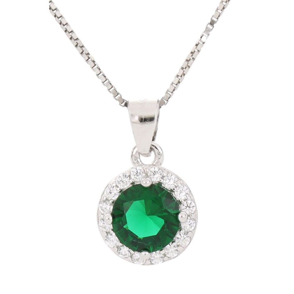 Collana punto luce donna Urania Preziosi in argento e zirconi P2104SM
