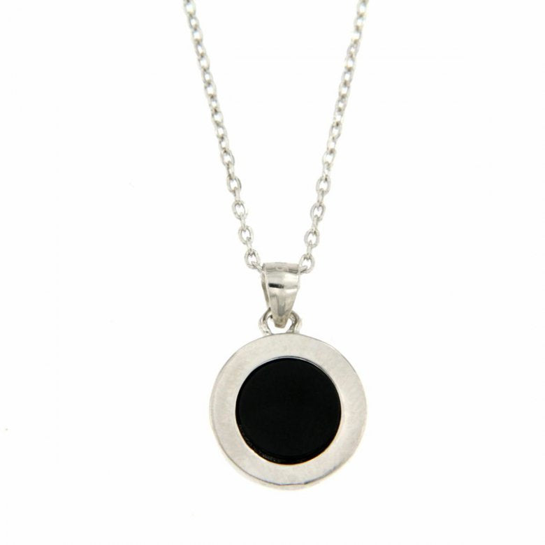 Collana donna Urania Preziosi in argento e onice P3295BK