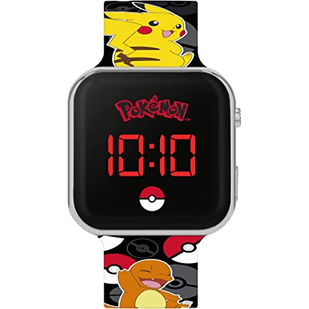 Orologio Disney bambino o bambina Pokemon in silicone e alluminio POK4322