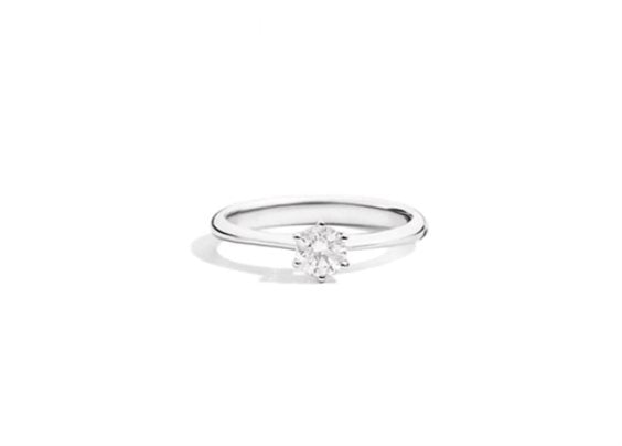 Anello solitario donna Recarlo collezione Anniversary in oro bianco e diamante R01SO014/024-13