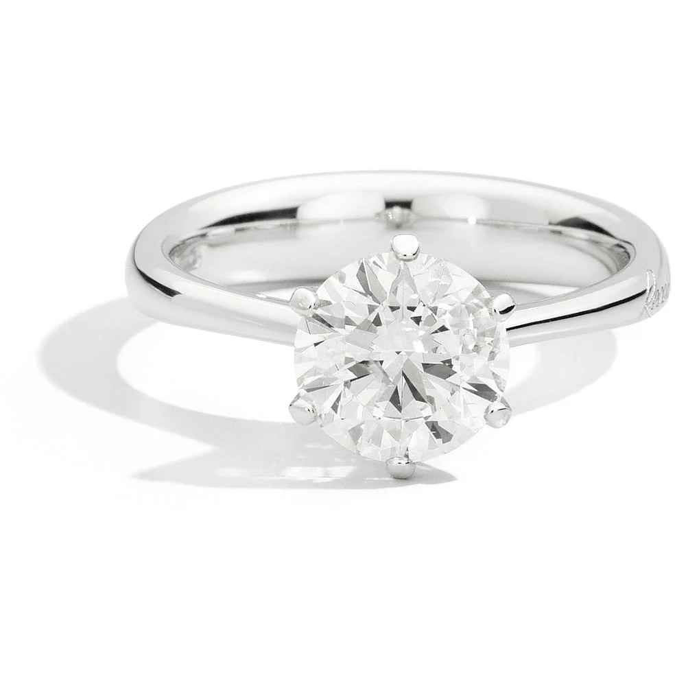 Anello solitario donna Recarlo collezione Anniversary in oro bianco e diamante R01SO014/024-13
