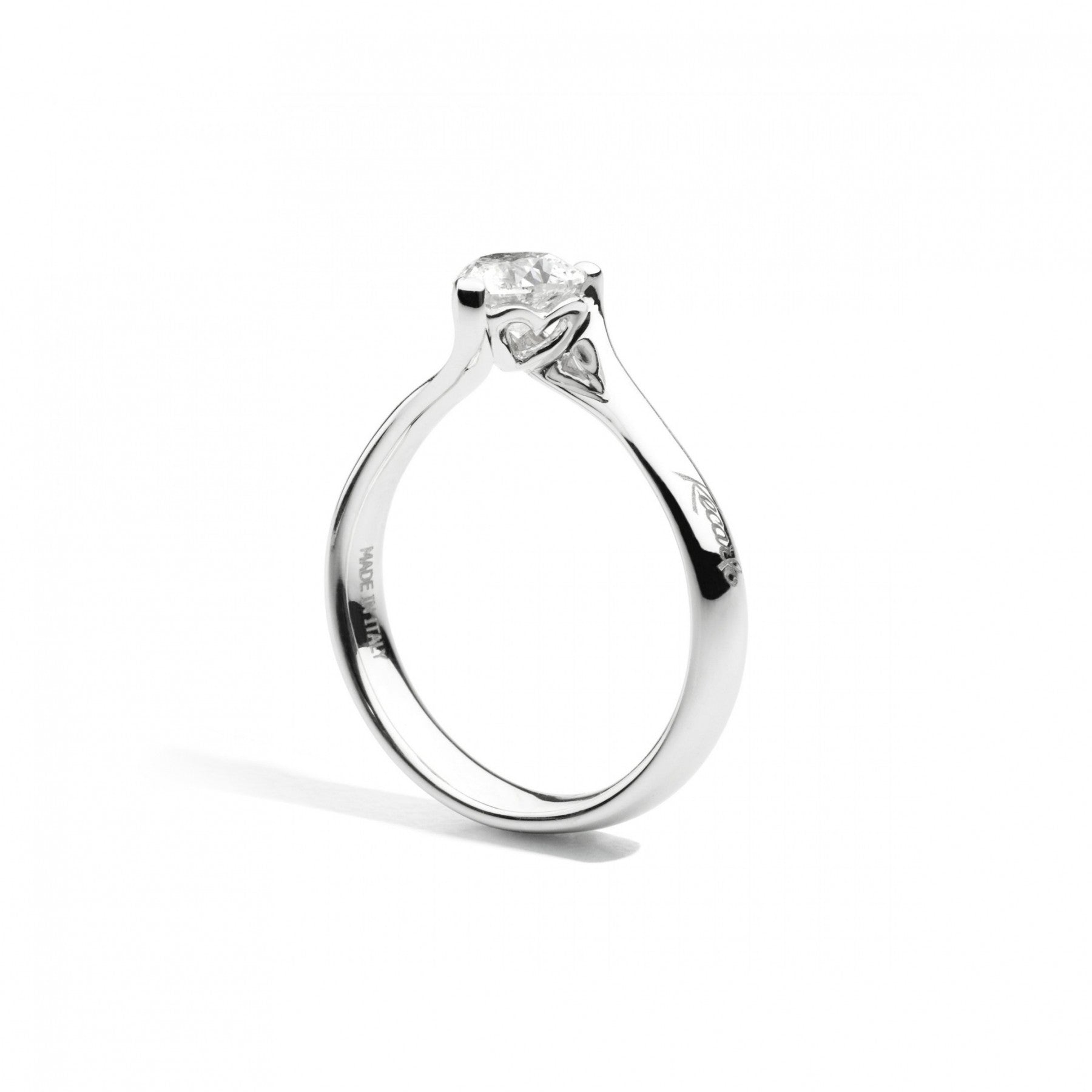 Anello cuore donna Recarlo in oro bianco e diamante R67SO001/025-14
