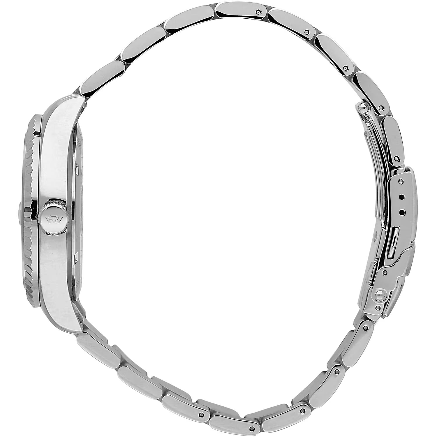 Orologio uomo meccanico Philip Watch solo tempo con datario in acciaio R8223597030