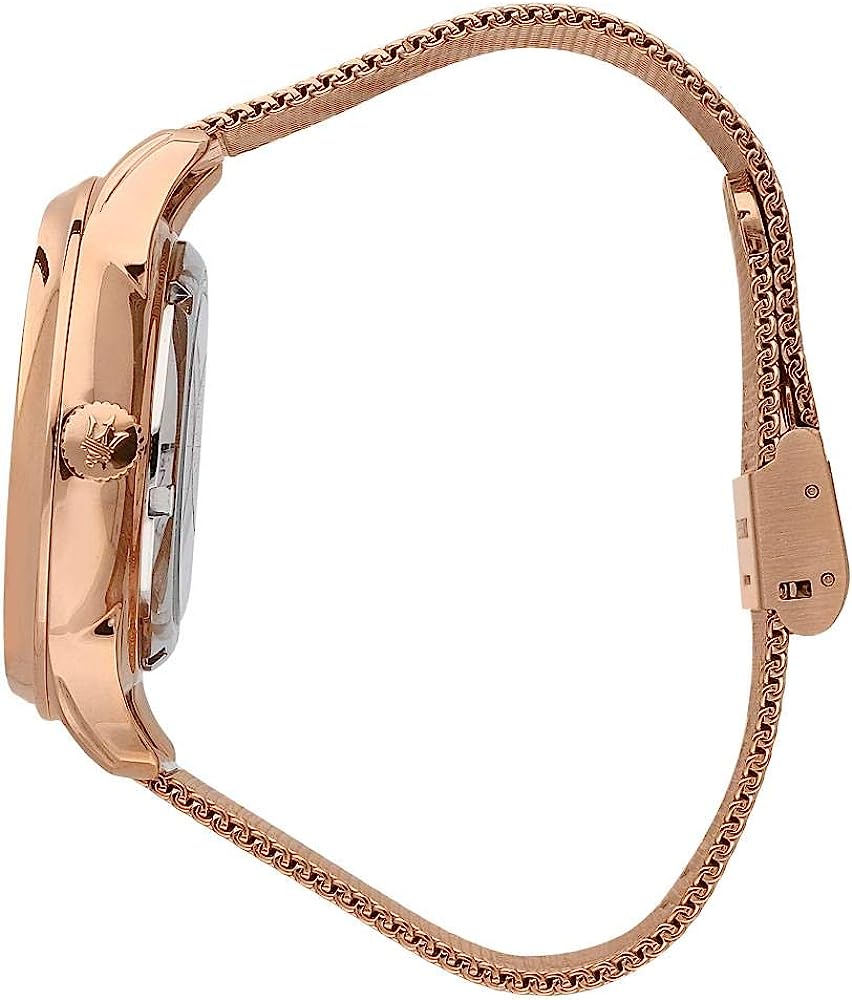 Orologio automatico solo tempo uomo Maserati in acciaio rosè R8823136001