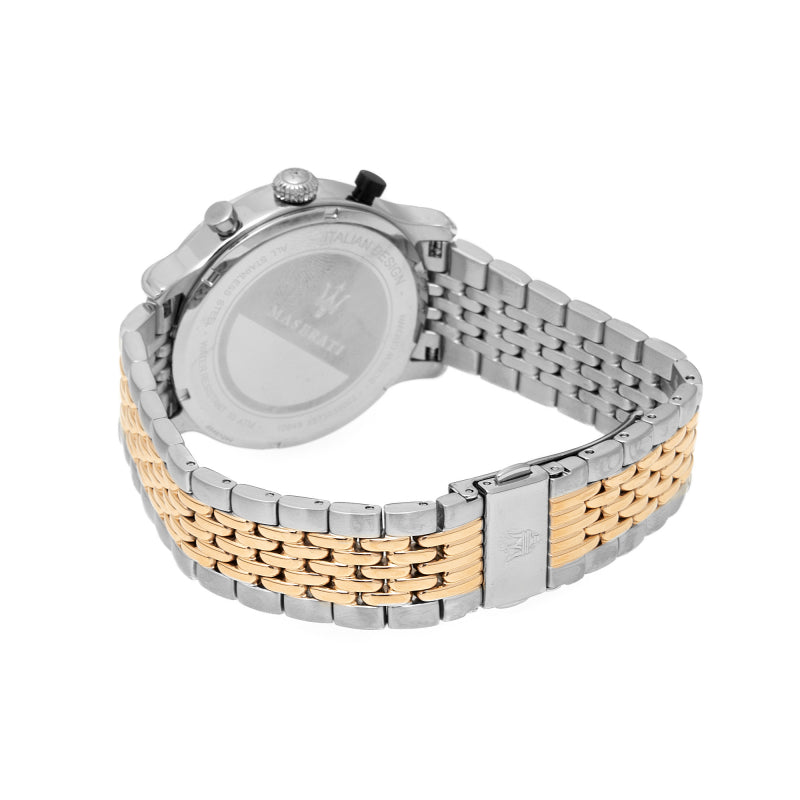 Orologio solo tempo uomo Maserati collezione Legenda in acciaio bicolore R8873638002