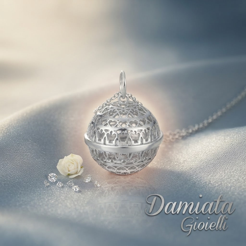 Collana chiama angeli donna Roberto Giannotti in argento ref. SFA148
