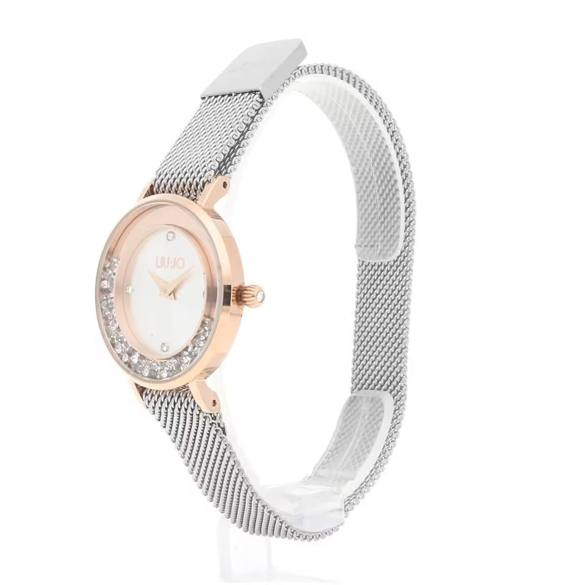 Orologio solo tempo donna Liu Jo in acciaio bicolore e zirconi TLJ1695