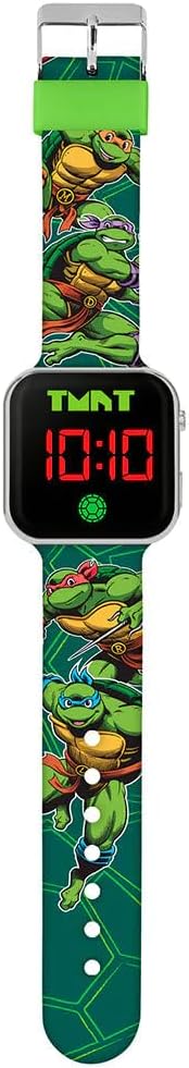 Orologio Disney bambino Tartaruga Ninja in alluminio e silicone TMR4146